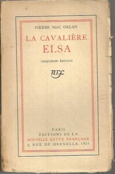 LA CAVALIERE ELSA.