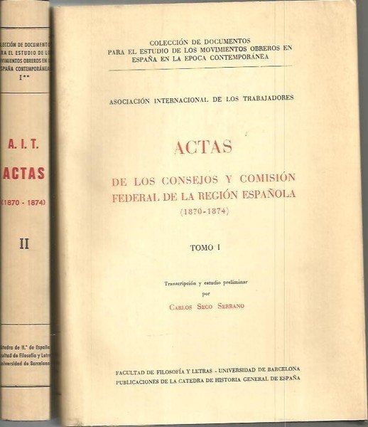 COLECCION DE DOCUMENTOS PARA EL ESTUDIO DE LOS MOVIMIENTOS OBREROS …