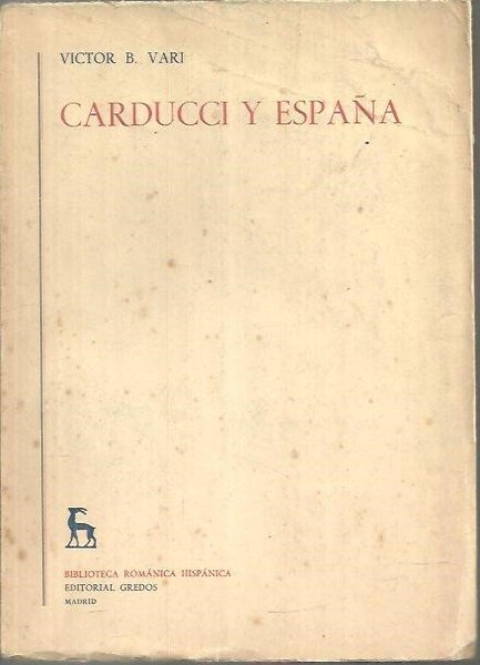 CARDUCCI Y ESPAÑA.