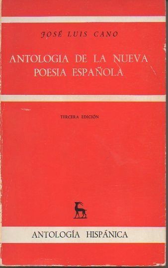 ANTOLOGIA DE LA NUEVA POESIA ESPAÑOLA.