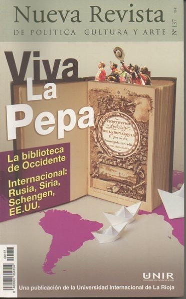 NUEVA REVISTA DE POLITICA, CULTURA Y ARTE. N. 137. MARZO …