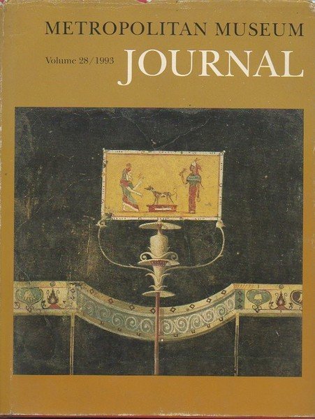 METROPOLITAN MUSEUM JOURNAL. VOLUME 28. 1993.