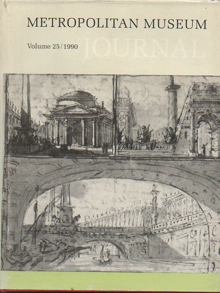 METROPOLITAN MUSEUM. JOURNAL. VOLUME 25. 1990.