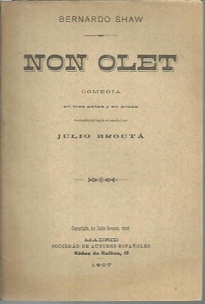 NON OLET.