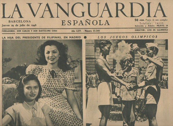 LA VANGUARDIA ESPAÑOLA. AÑO LXIV. NUMERO 25.548. JUEVES 29 DE …