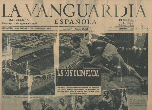 LA VANGUARDIA ESPAÑOLA. AÑO LXIV. NUMERO 25.551. DOMINGO 1 DE …