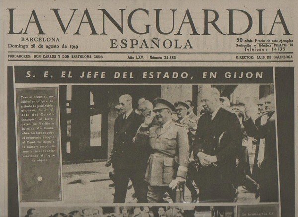 LA VANGUARDIA ESPAÑOLA. AÑO LXV. NUMERO 25.885. DOMINGO 28 DE …