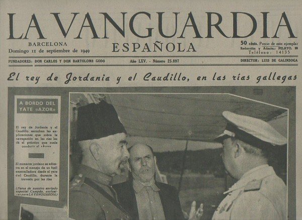 LA VANGUARDIA ESPAÑOLA. AÑO LXV. NUMERO 25.897. DOMINGO 11 DE …