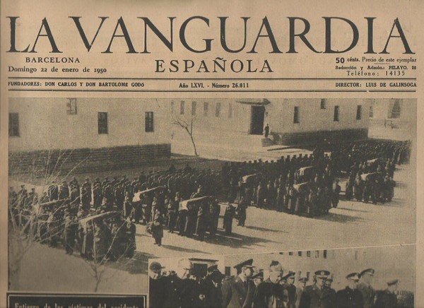 LA VANGUARDIA ESPAÑOLA. AÑO LXVI. NUMERO 26.011. DOMINGO 22 DE …
