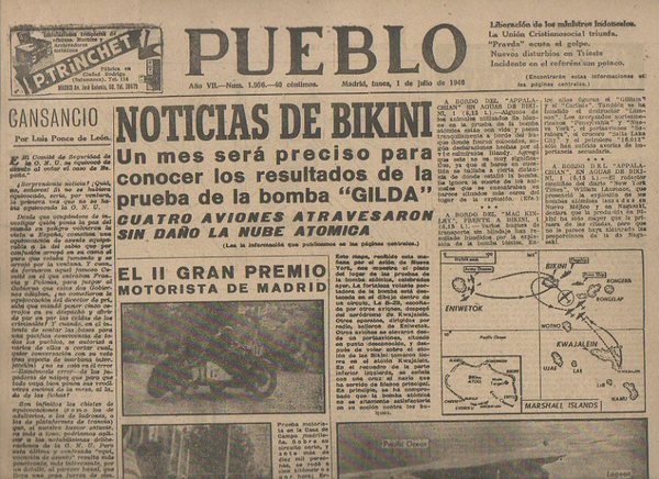 PUEBLO. AÑO VII. NUM. 1.956. MADRID, LUNES, 1 DE JULIO …