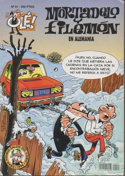 MORTADELO Y FILEMON EN ALEMANIA.