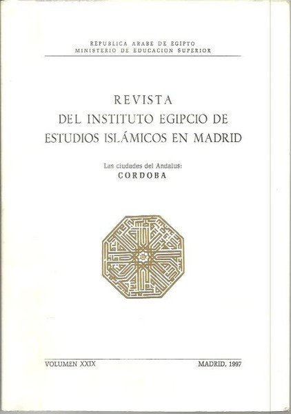 REVISTA DEL INSTITUTO EGIPCIO DE ESTUDOS ISLAMICOS EN MADRID. LAS …