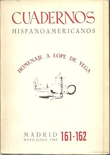 CUADERNOS HISPANOAMERICANOS. HOMENAJE A LOPE DE VEGA. MAYO - JUNIO. …