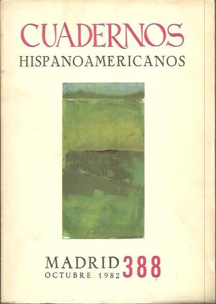 CUADERNOS HISPANOAMERICANOS. 388.