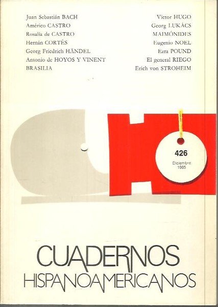 CUADERNOS HISPANOAMERICANOS. 426.