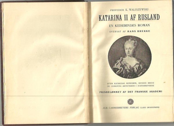 KATARINA II AF RUSLAND.