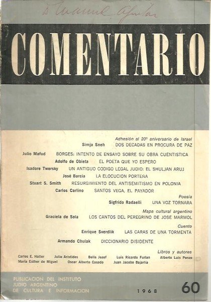COMENTARIO. N. 60.