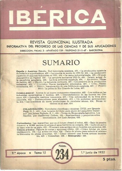 IBERICA. N. 234.
