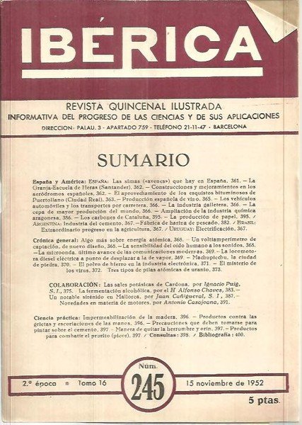 IBERICA. N. 245.