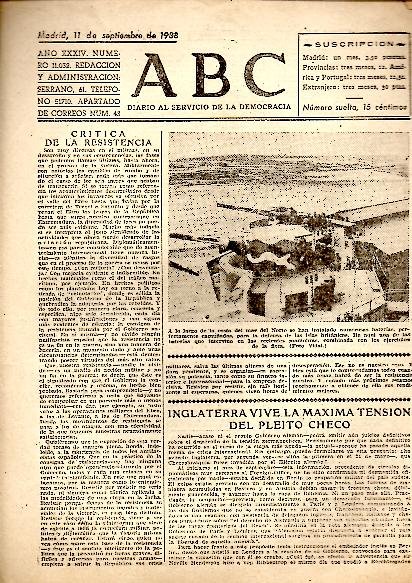 ABC. DIARIO AL SERVICIO DE LA DEMOCRACIA. AÑO XXXIV. N. …