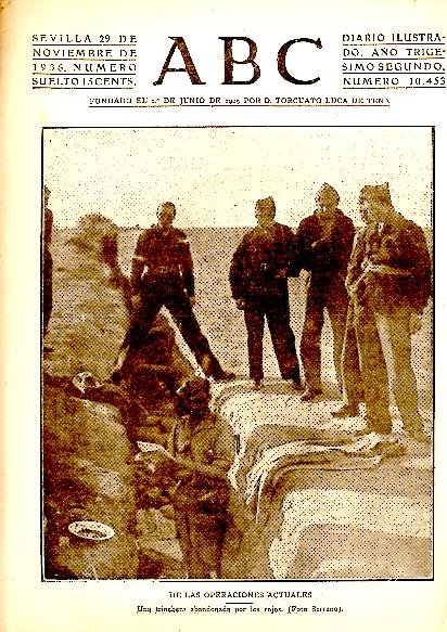 ABC. DIARIO ILUSTRADO. AÑO XXXII. N. 10453. 29-NOVIEMBRE-1936.