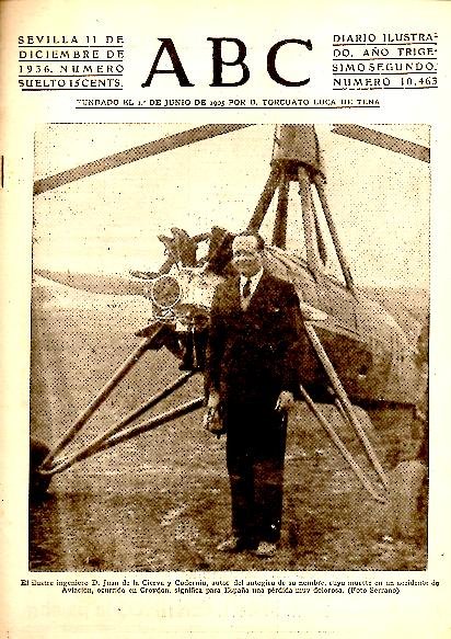 ABC. DIARIO ILUSTRADO. AÑO XXXII. N. 10463. 11-DICIEMBRE-1936.