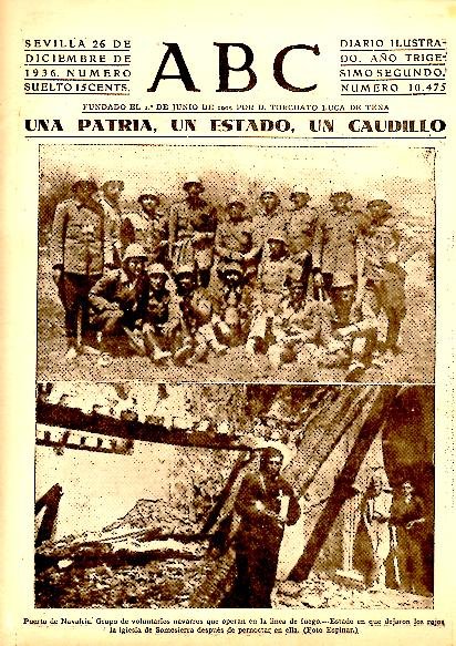 ABC. DIARIO ILUSTRADO. AÑO XXXII. N. 10475. 26-DICIEMBRE-1936.