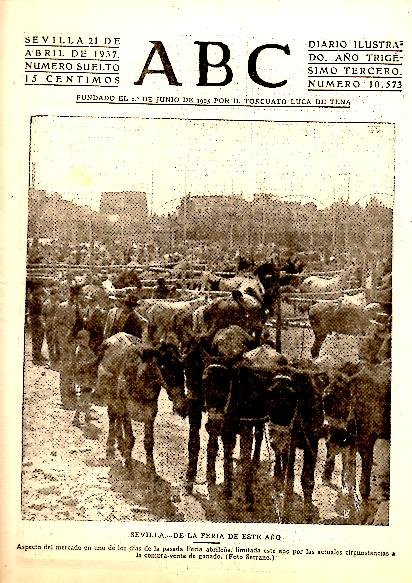 ABC. DIARIO ILUSTRADO. AÑO XXXIII. N. 10573. 21-ABRIL-1937.