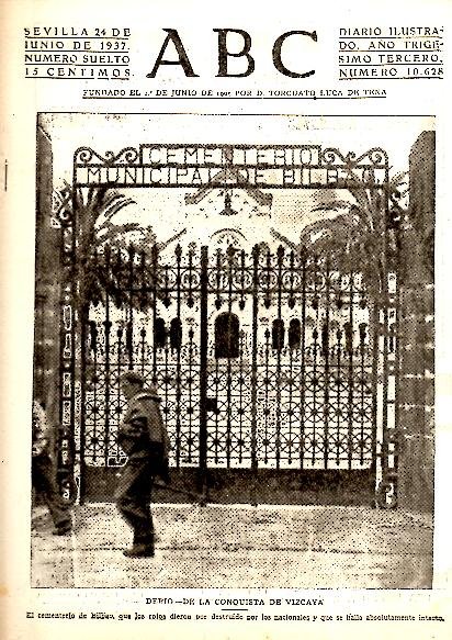 ABC. DIARIO ILUSTRADO. AÑO XXXIII. N. 10628. 24-JUNIO-1937.