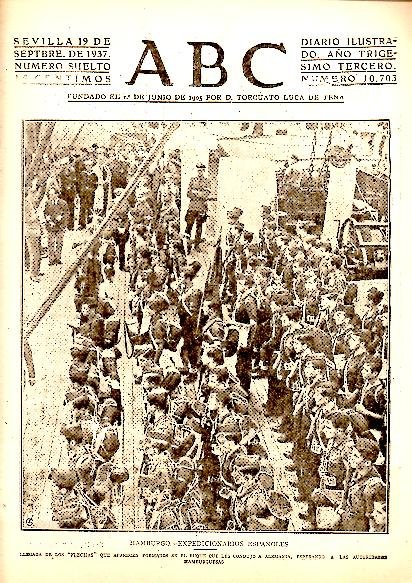 ABC. DIARIO ILUSTRADO. AÑO XXXIII. N. 10703. 19-SEPTIEMBRE-1937.