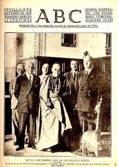 ABC. DIARIO ILUSTRADO. AÑO XXXIII. N. 10725. 15-OCTUBRE-1937.