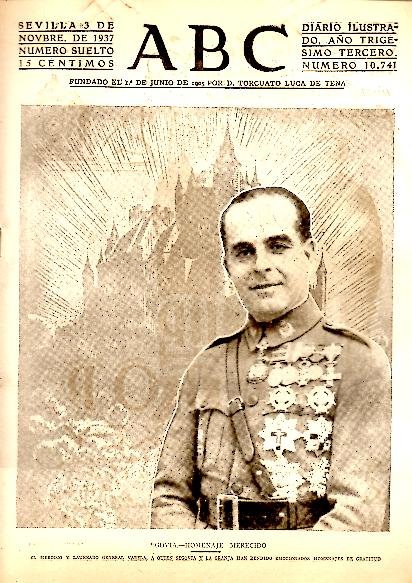 ABC. DIARIO ILUSTRADO. AÑO XXXIII. N. 10741. 3-NOVIEMBRE-1937.