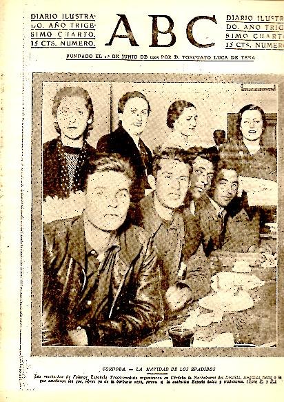 ABC. DIARIO ILUSTRADO. AÑO XXXIV. N. 10797. 7-ENERO-1938.