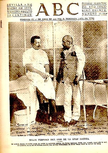 ABC. DIARIO ILUSTRADO. AÑO XXXV. N. 11106. 5-ENERO-1939.