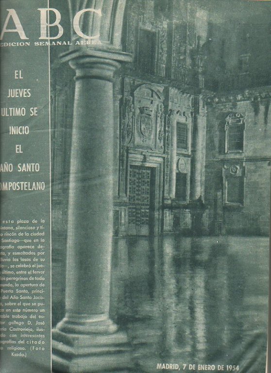 ABC. EDICION SEMANAL AEREA. 7 ENERO-24 JUNIO 1954. AÑO 47.