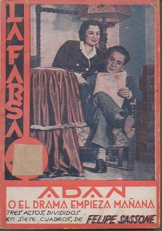 ADAN O EL DRAMA EMPIEZA MAÑANA.