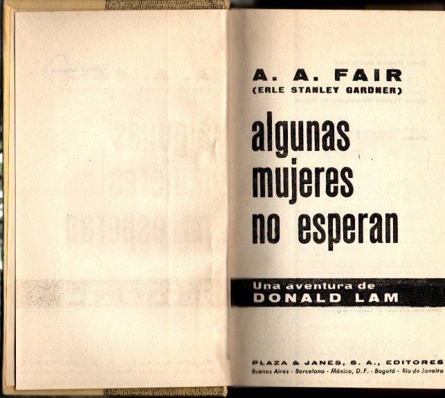 ALGUNAS MUJERES NO ESPERAN.