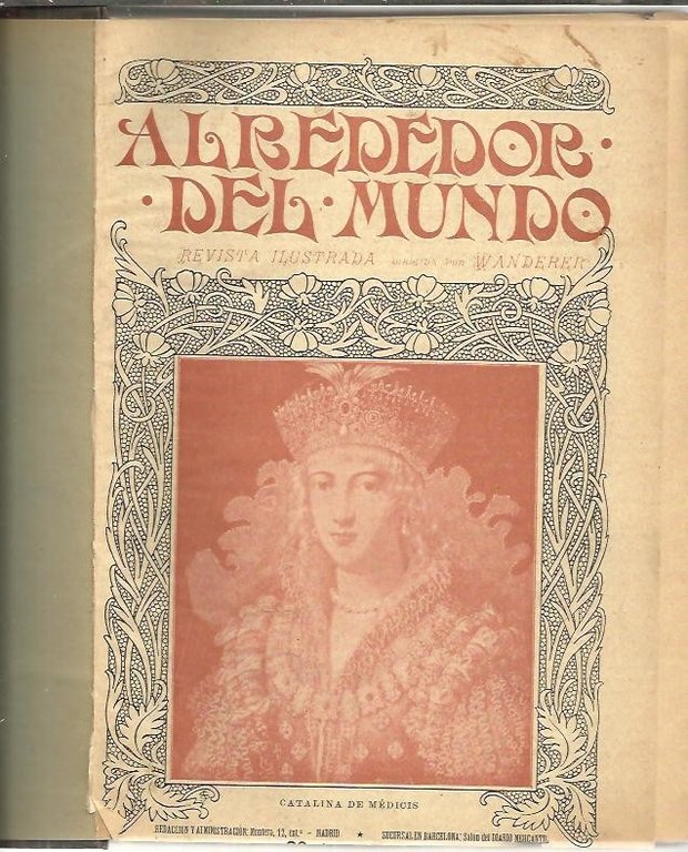 ALREDEDOR DEL MUNDO. AÑO I. NUMS. 1 A 30.