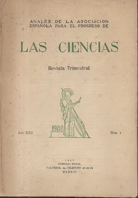 ANALES DE LA ASOCIACION ESPAÑOLA PARA EL PROGRESO DE LAS …