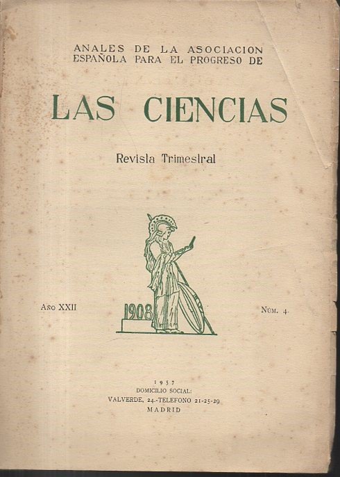 ANALES DE LA ASOCIACION ESPAÑOLA PARA EL PROGRESO DE LAS …