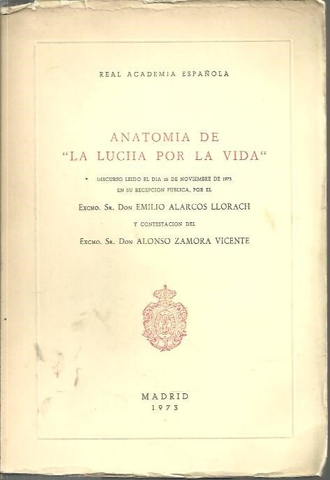 ANATOMIA DE LA LUCHA POR LA VIDA.