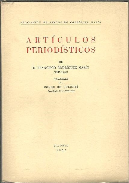 ARTICULOS PERIODISTICOS (1855-1943).