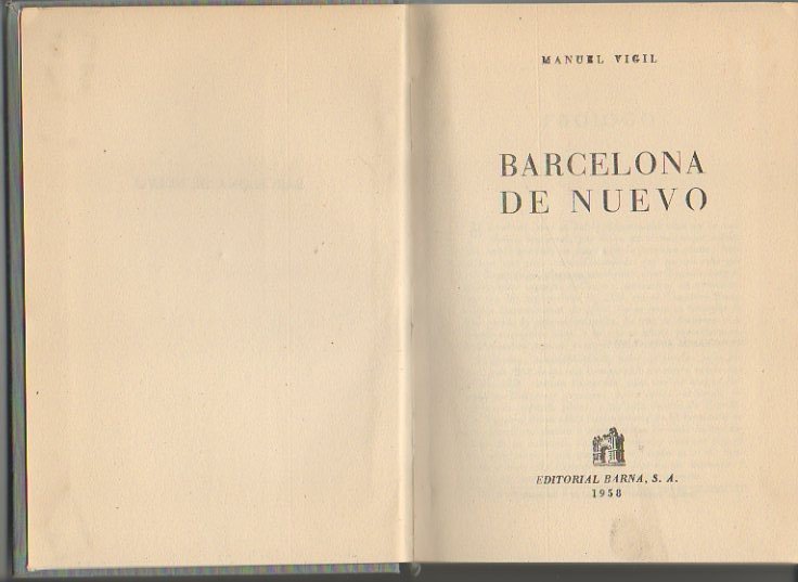 BARCELONA DE NUEVO.