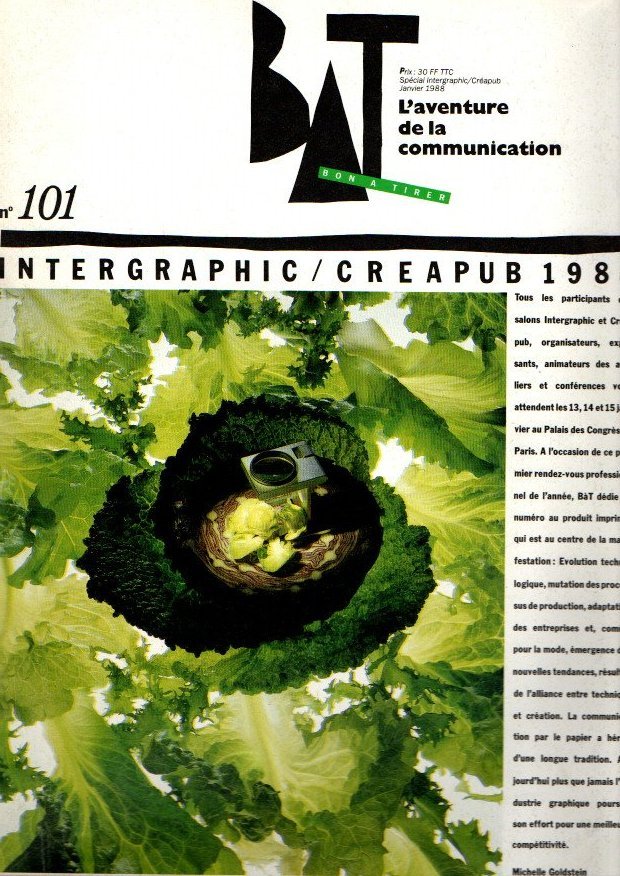 BAT. BON A TIRER. L'AVENTURE DE LA COMMUNICATION. N. 101. …