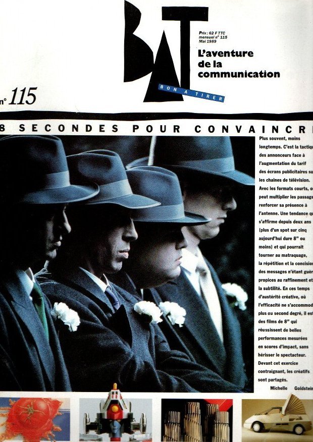 BAT. BON A TIRER. L'AVENTURE DE LA COMMUNICATION. N. 115. …