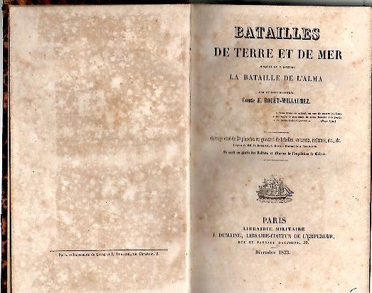 BATAILLES DE TERRE ET DE MER. JUSQUES ET Y COMPRIS …