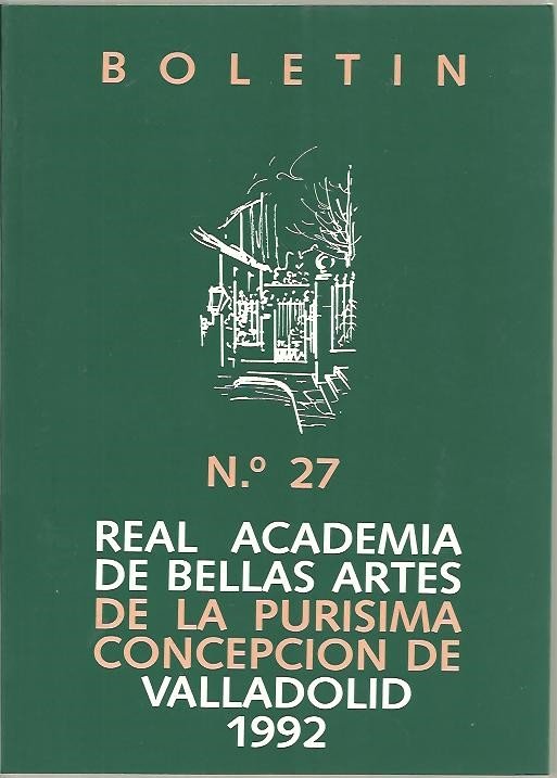 BOLETIN REAL ACADEMIA DE BELLAS ARTES DE LA PURISIMA CONCEPCION …