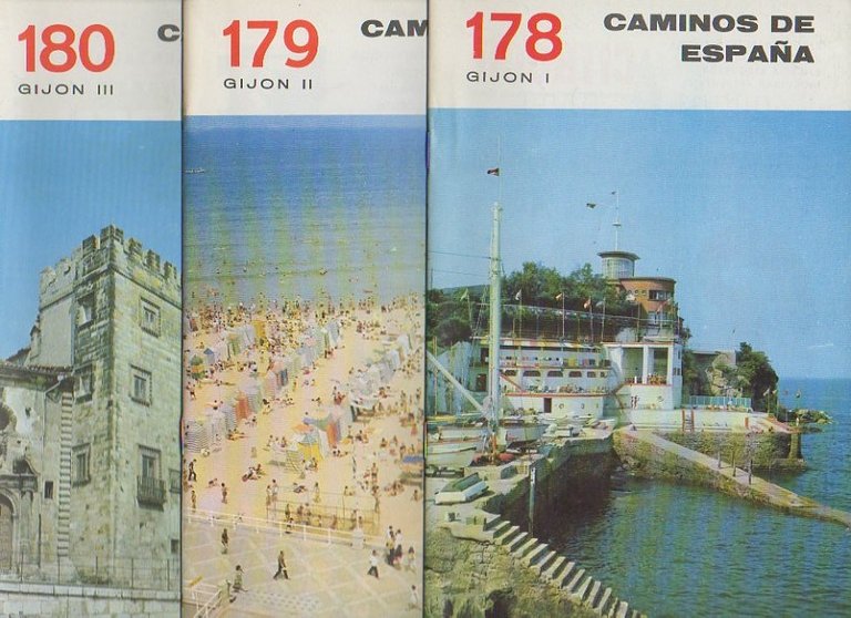 CAMINOS DE ESPAÑA. GIJON. I. RUTA 178. GIJON. II. RUTA …