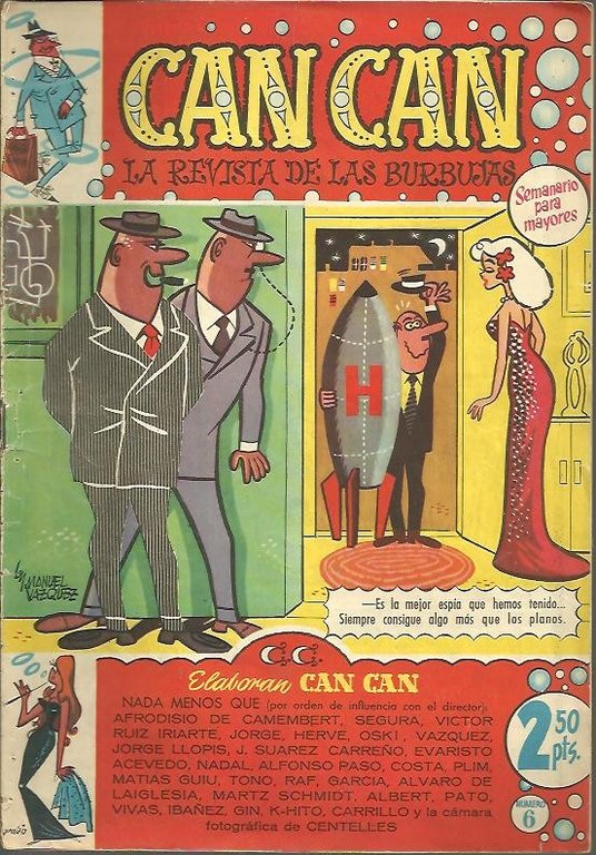 CAN CAN. LA REVISTA DE LAS BURBUJAS.