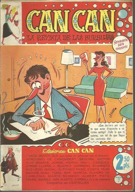 CAN CAN. LA REVISTA DE LAS BURBUJAS.